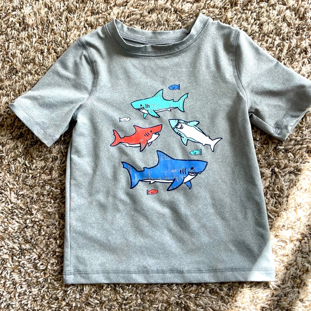 Cat and Jack swim shirt